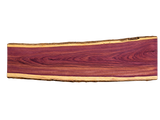Purpleheart 5/4 Live Edge #023
