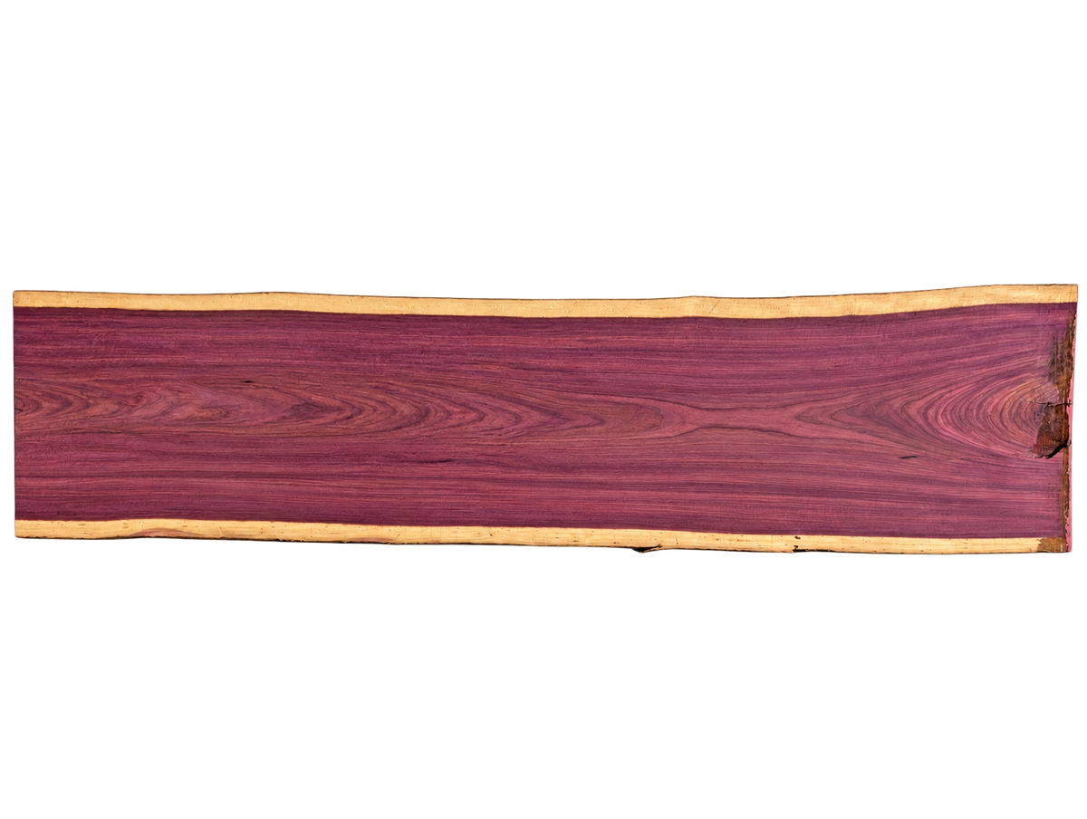Purpleheart 5/4 Live Edge #041
