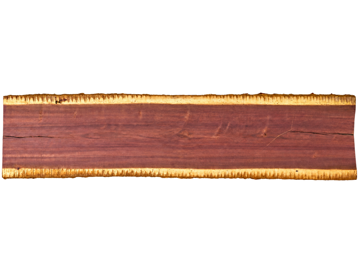 Purpleheart 5/4 Live Edge #032