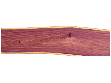 Purpleheart 5/4 Live Edge #037