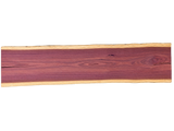 Purpleheart 5/4 Live Edge #036