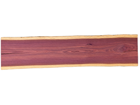 Purpleheart 5/4 Live Edge #036