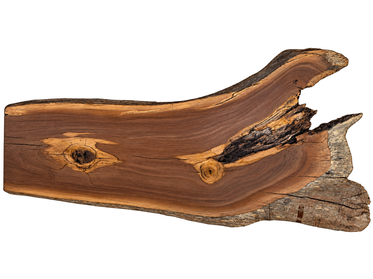 Black Walnut 10/4 Live Edge #593