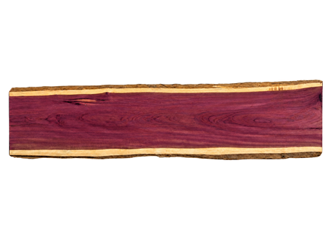 Purpleheart 5/4 Live Edge #025