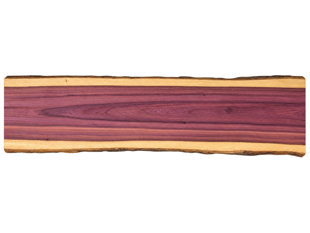 Purpleheart 5/4 Live Edge #030