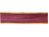Purpleheart 5/4 Live Edge #026