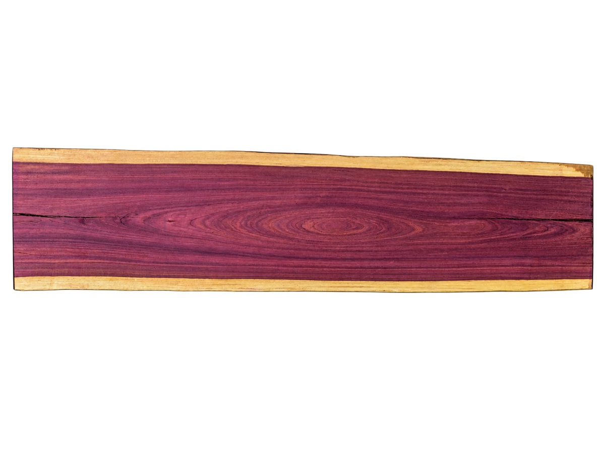 Purpleheart 5/4 Live Edge #043