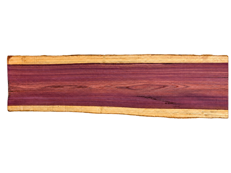 Purpleheart 5/4 Live Edge #027