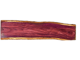 Purpleheart 5/4 Live Edge #022