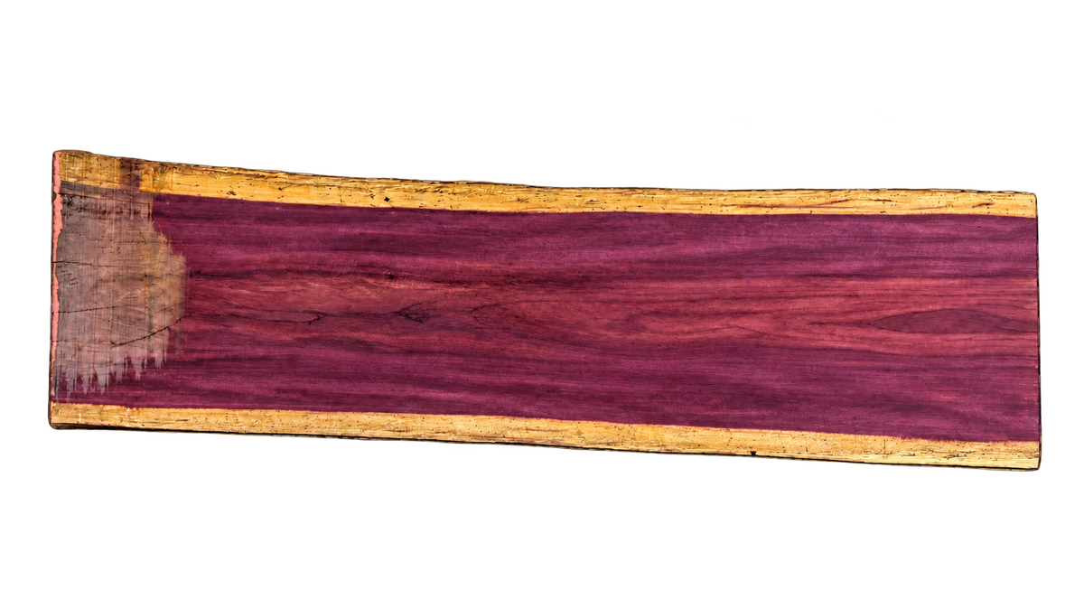 Purpleheart 5/4 Live Edge #020