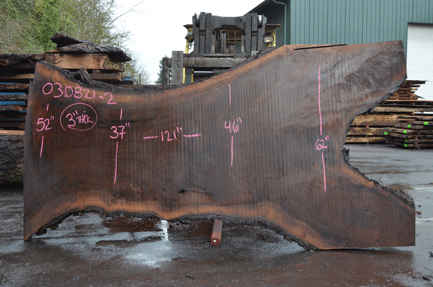 Black Walnut Live Edge #030821-02