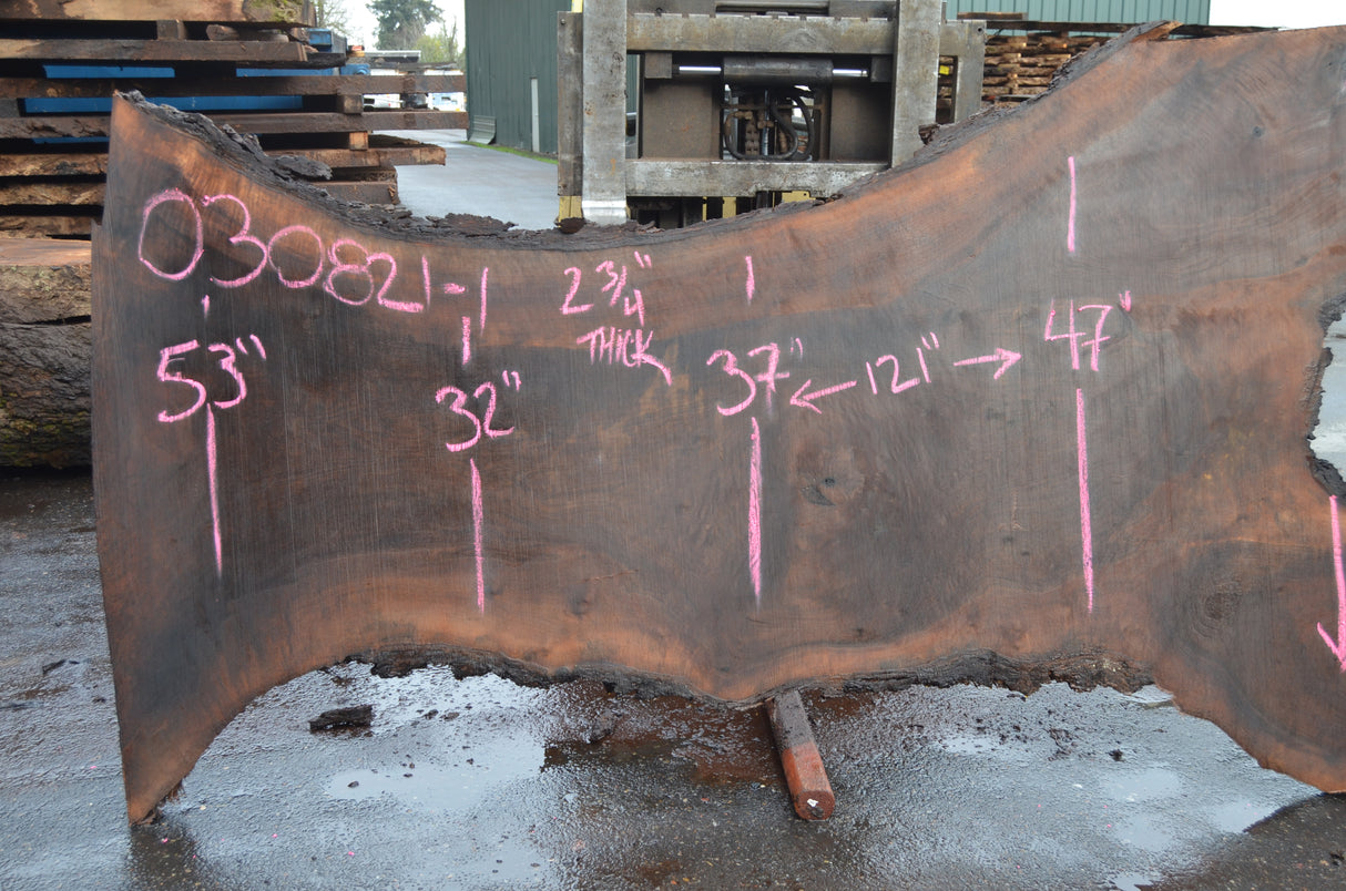 Black Walnut Live Edge #030821-01