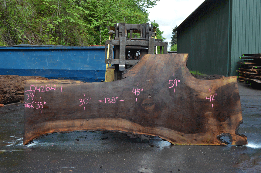 Black Walnut Live Edge #042621-01