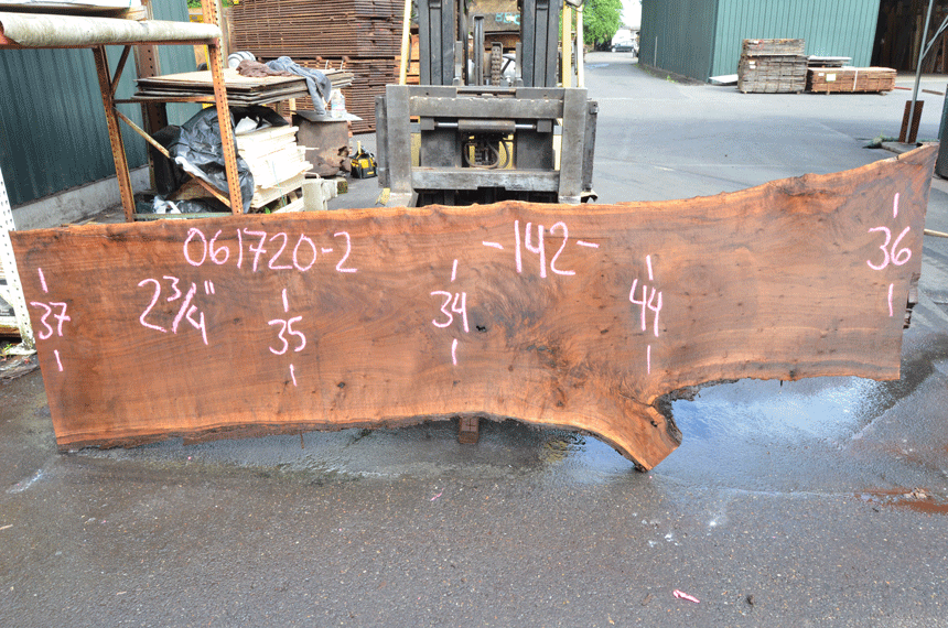 Black Walnut Live Edge #061720-02