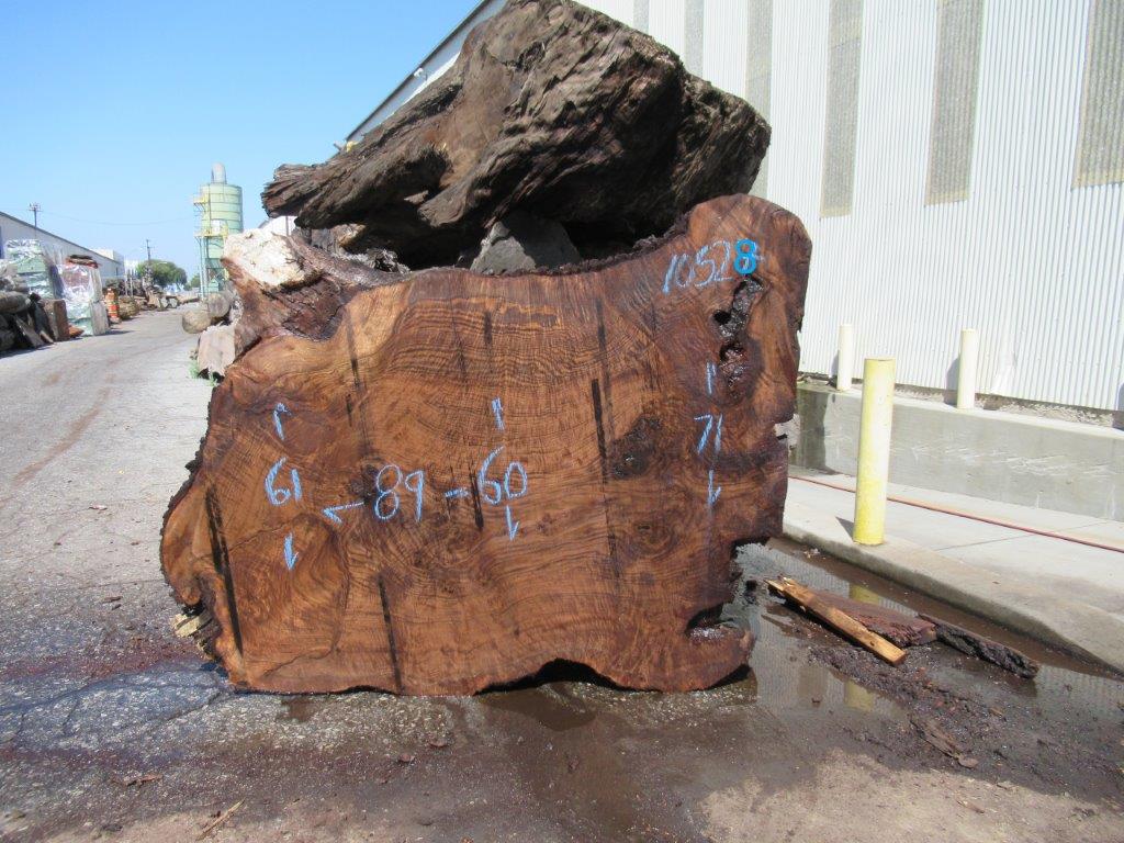 Claro Walnut Live Edge #10528