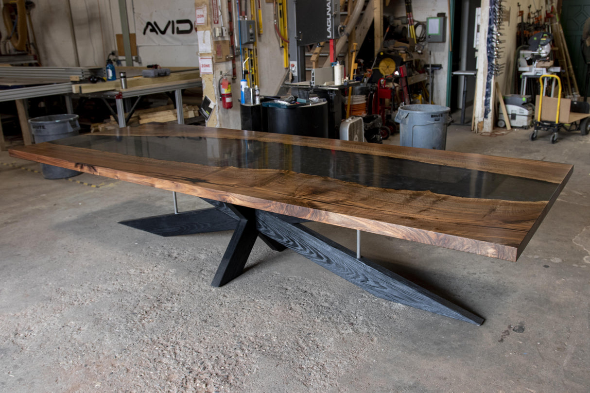 Bastogne Walnut Dining Table