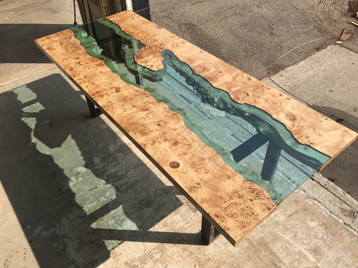 Mappa Burl Dining Table