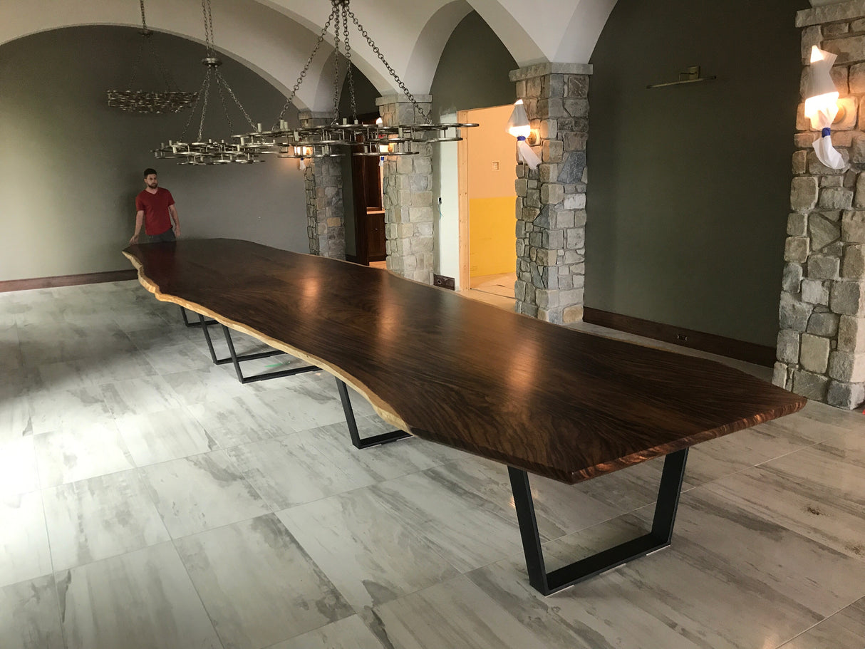 28 Foot Parota Dining Table