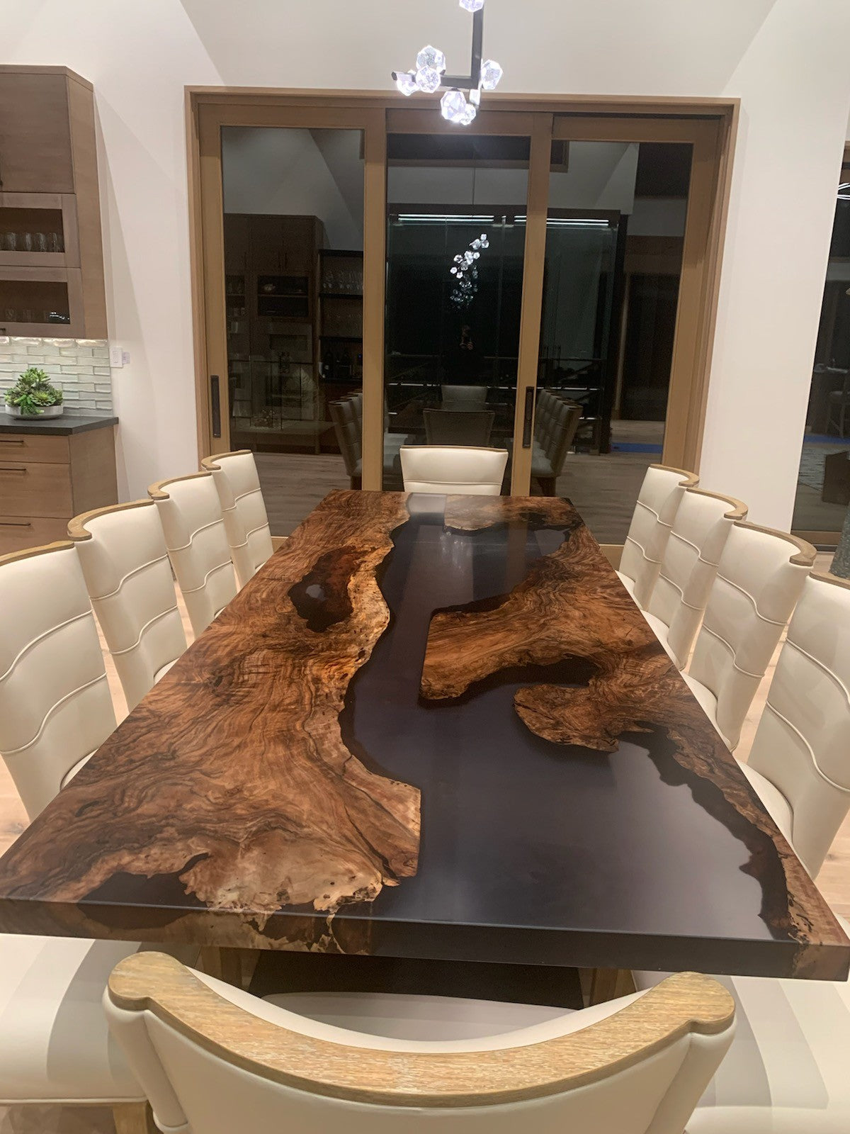 Bastogne Walnut Dining Table