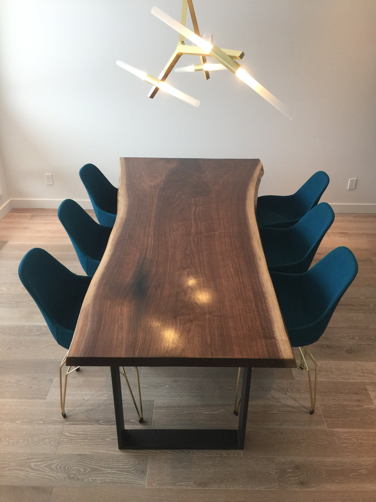 Live Edge Black Walnut Dining Table