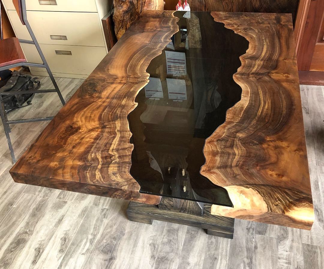 Claro Walnut Dining Table