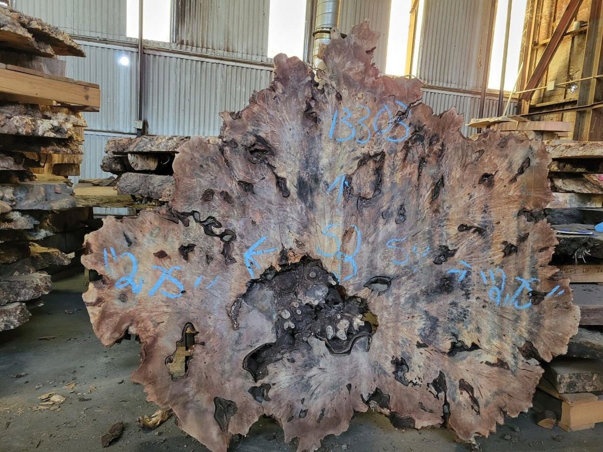 Buckeye Burl Live Edge #009