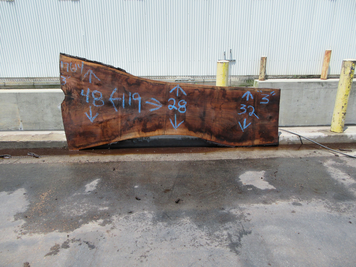 Claro Walnut Slab #17614