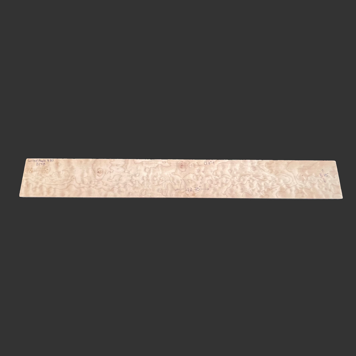 Quilted Maple - B198