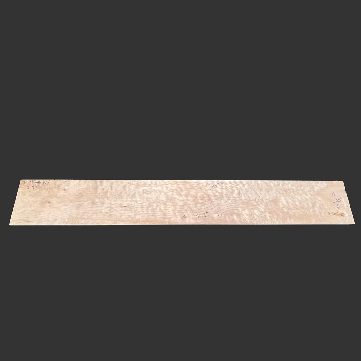 Quilted Maple - B199
