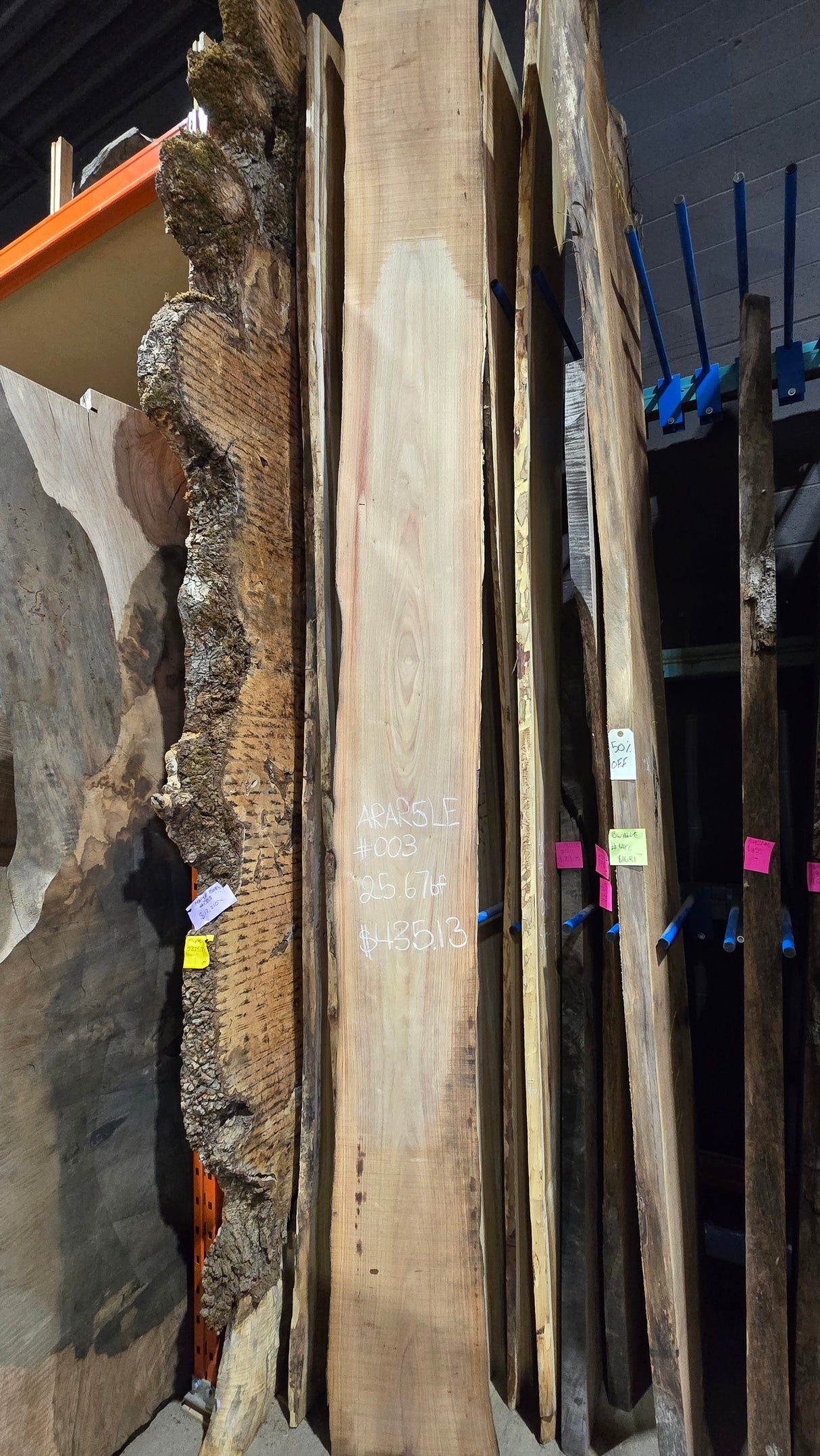 Arariba 5/4 Live Edge #003