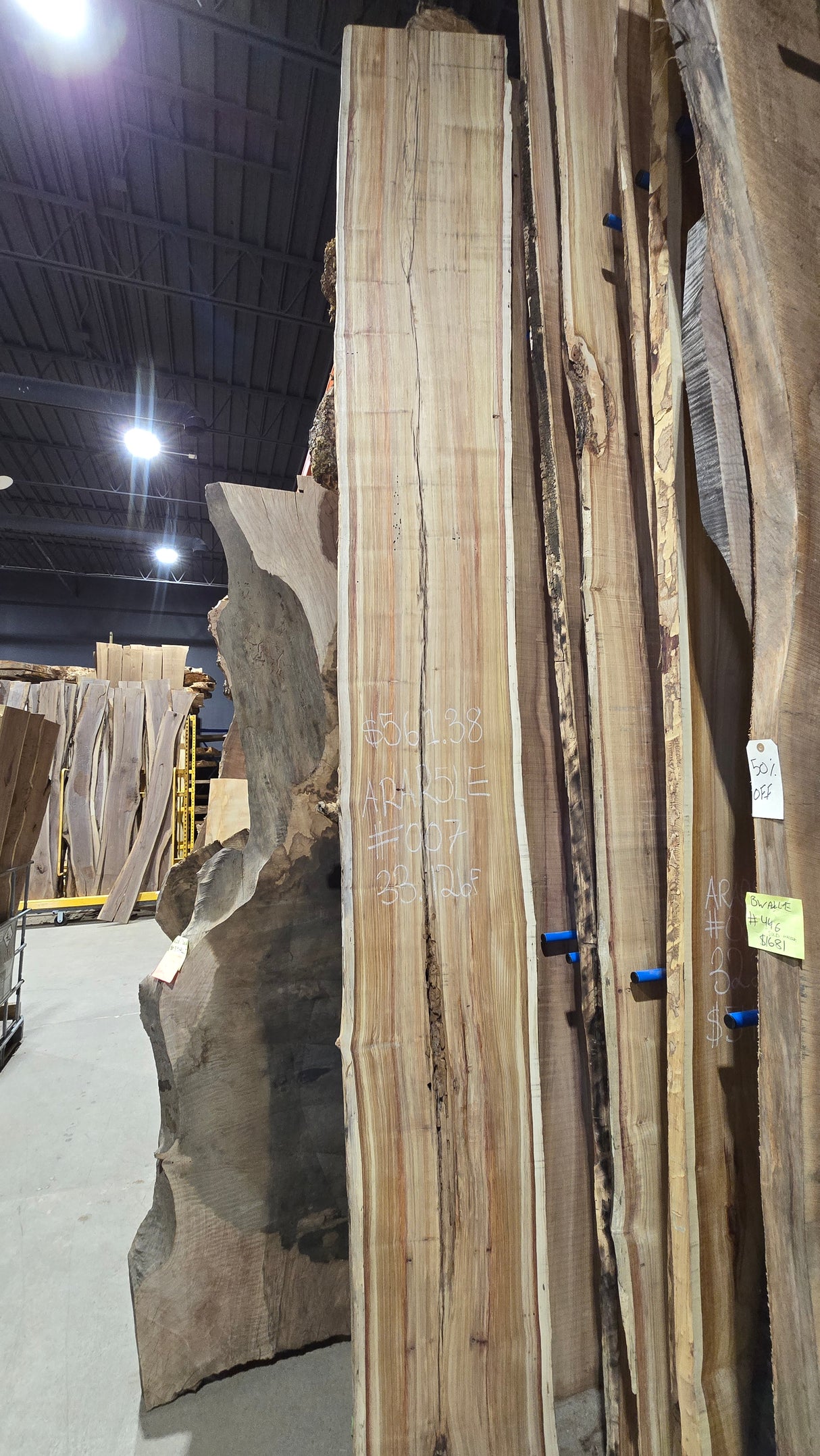 Arariba 5/4 Live Edge #007
