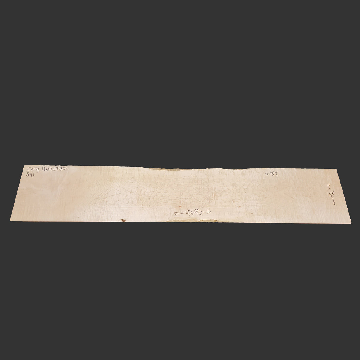 Curly Maple - B180