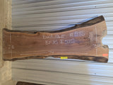 Black Walnut 10/4 Live Edge #586