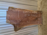 Black Walnut 10/4 Live Edge #592