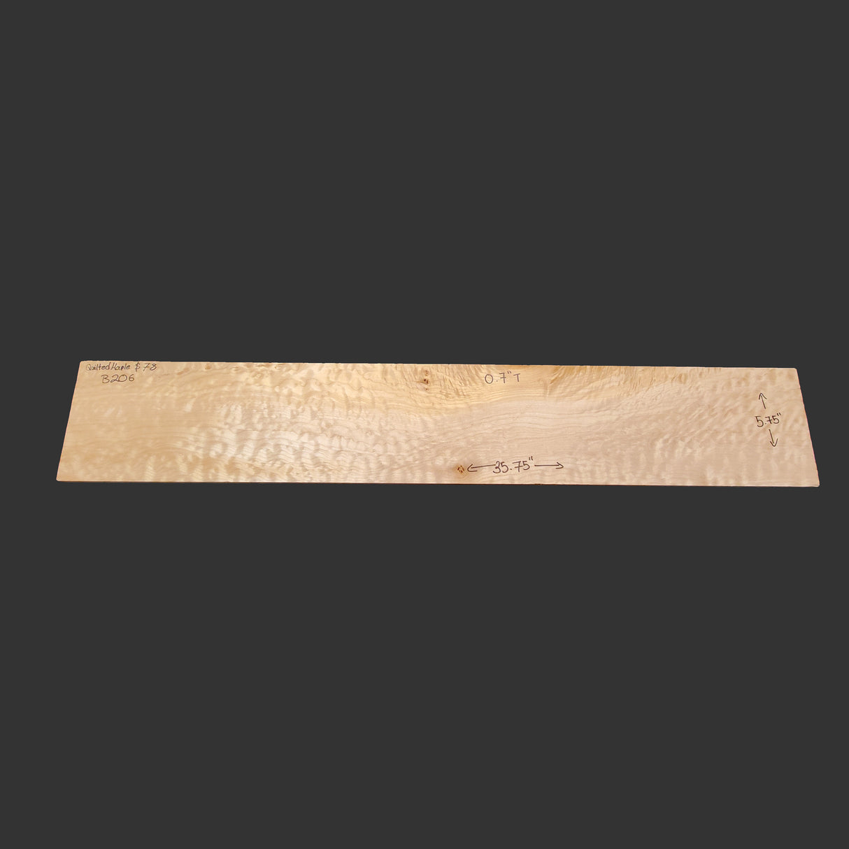 Quilted Maple - B206
