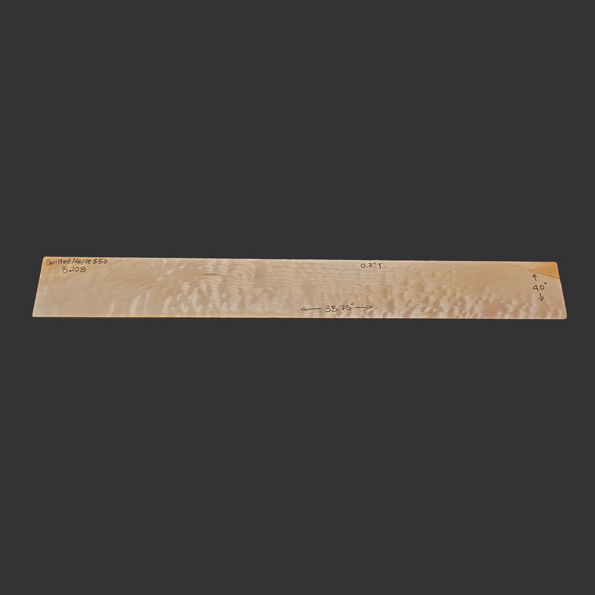 Quilted Maple - B208