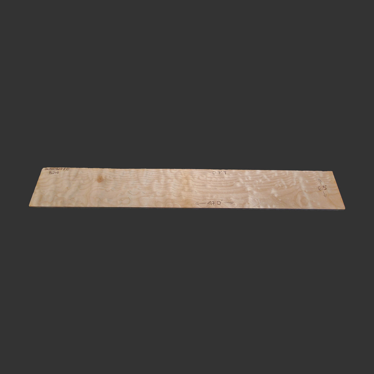 Quilted Maple - B214
