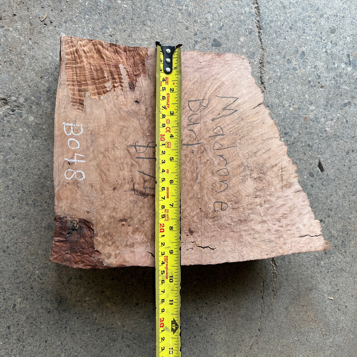 Madrone Burl 11”x9.5”x2.75”