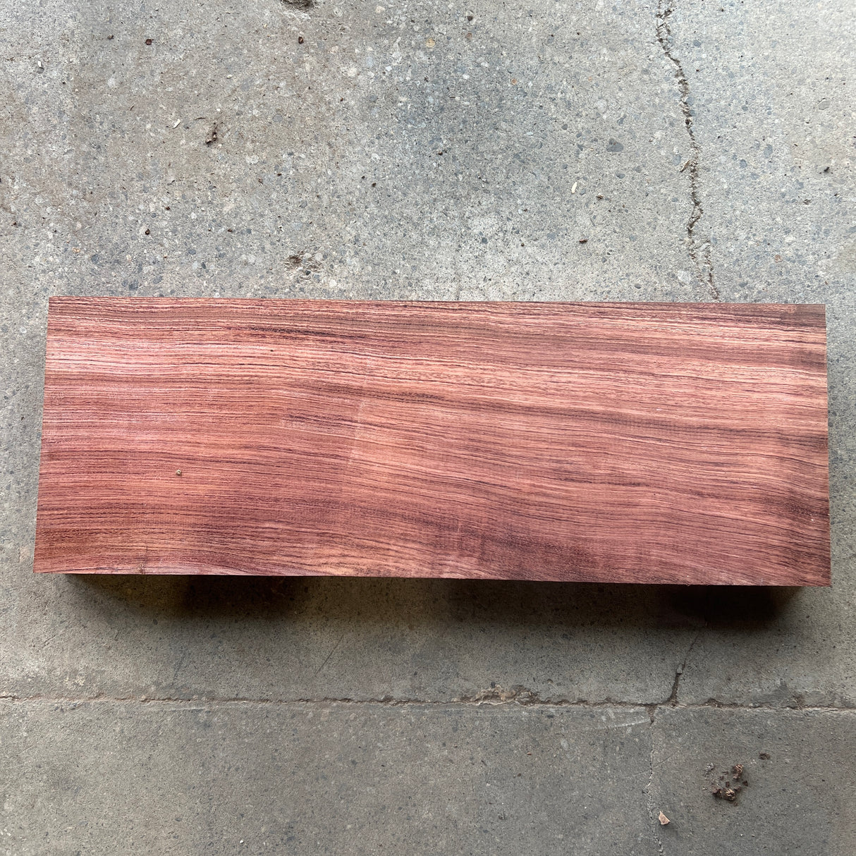 Bubinga 23”x8.5”x1.75”