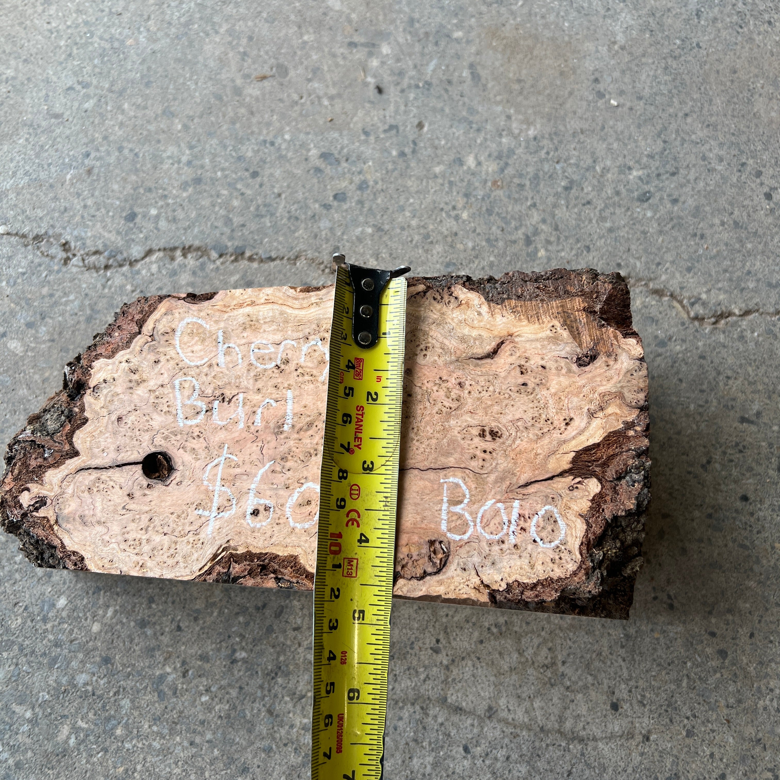Cherry Burl 9”x4.5”x4” – Black Forest Wood Co.