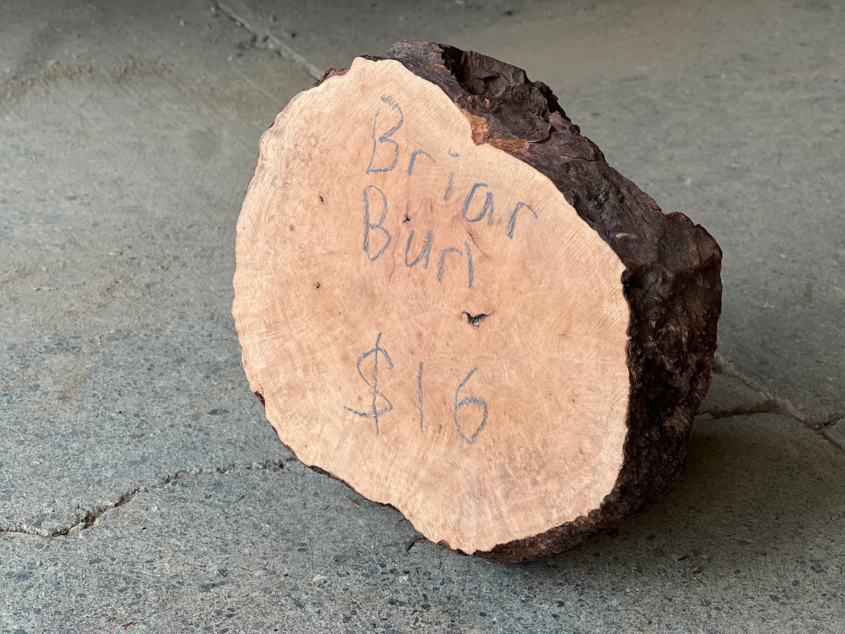 Briar Burl 6”x4.5”x1.25”
