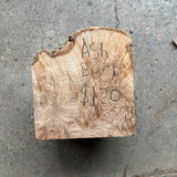 Ash Burl 7.5”x7”x5”