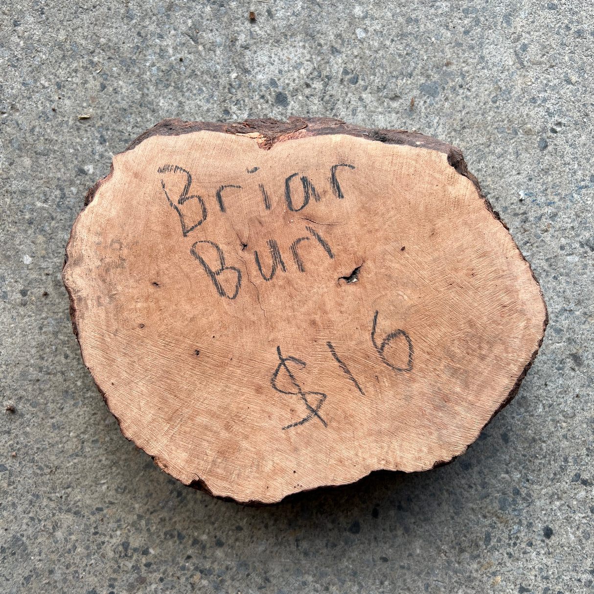 Briar Burl 6”x4.5”x1.25”