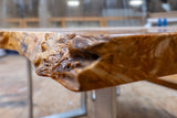 Maple Burl Dining Set