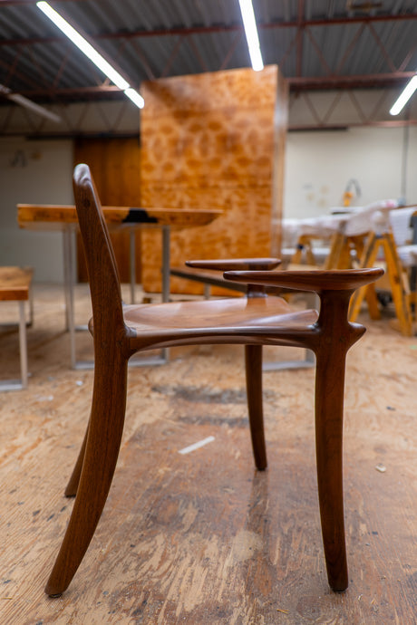 Maple Burl Dining Set