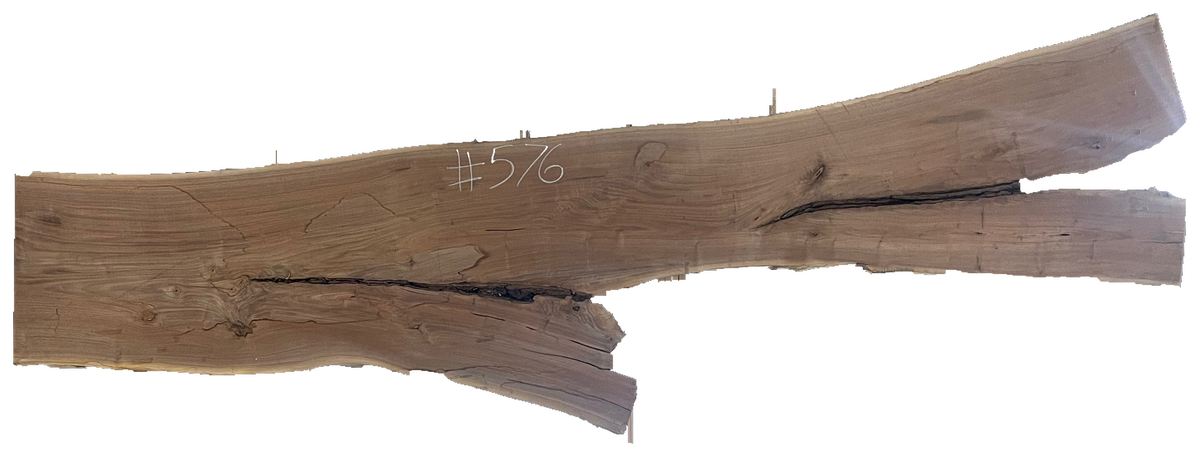 Black Walnut 10/4 Live Edge #576