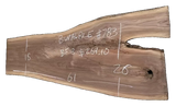 Black Walnut 8/4 Live Edge #783