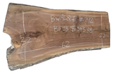 Black Walnut 8/4 Live Edge #792