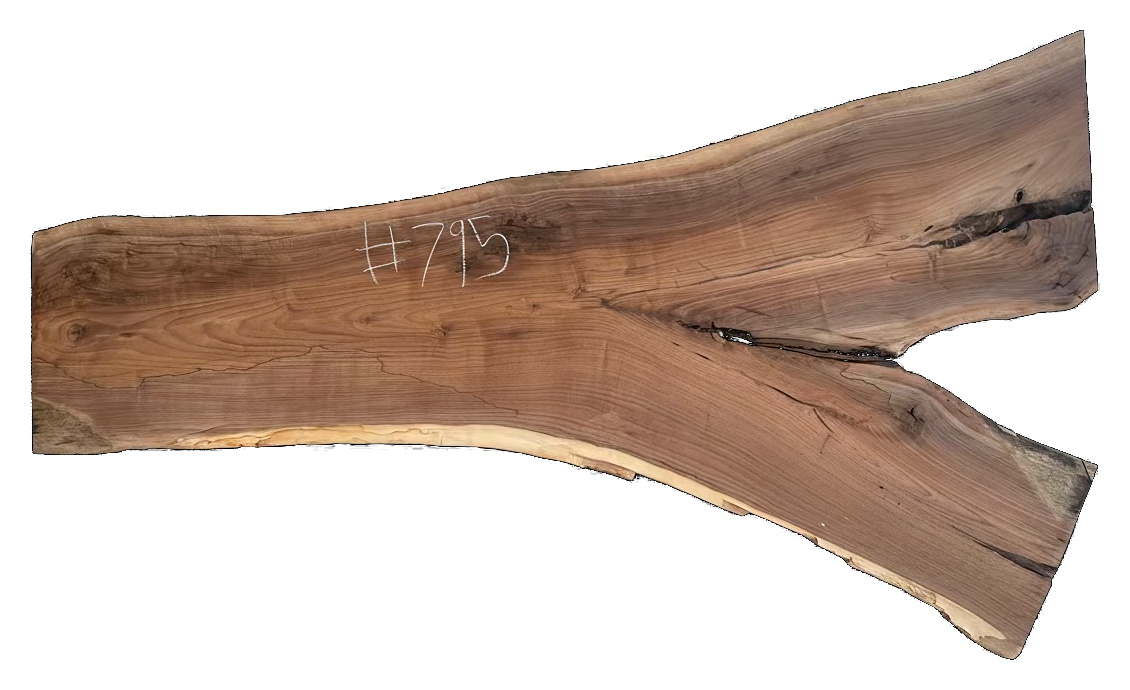 Black Walnut 8/4 Live Edge #795