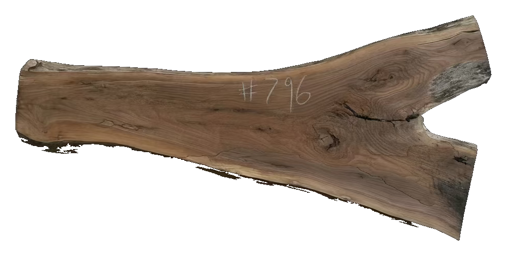 Black Walnut 8/4 Live Edge #796